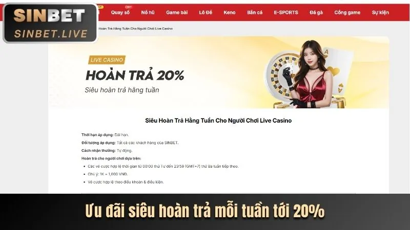 Ưu đãi chào mừng ABCVIP Login